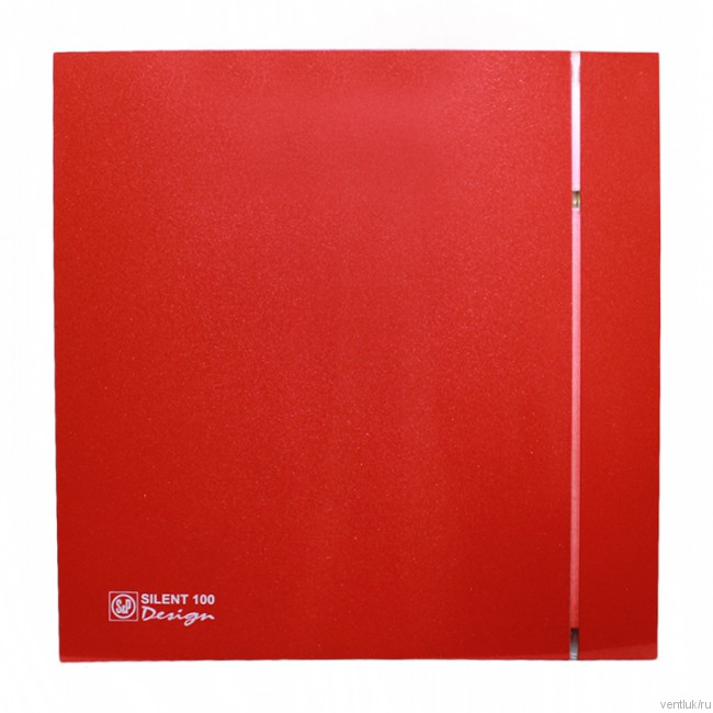 Вентилятор вытяжной Silent-100 CZ Design-4C Red