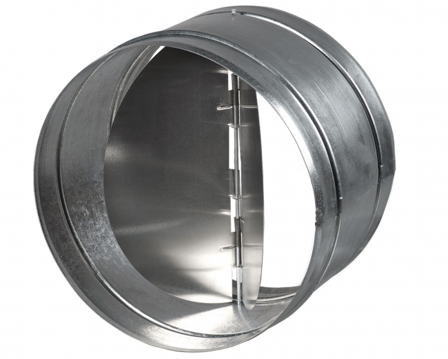 Обратный клапан D 250 мм для вентиляции / оцинкованная сталь